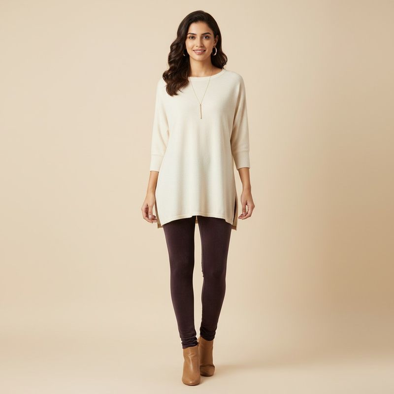 Classic solid velvet leggings