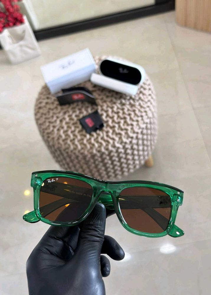 Ray-Ban Green Wayfarer Sunglasses MODEL NO:0502✌️-