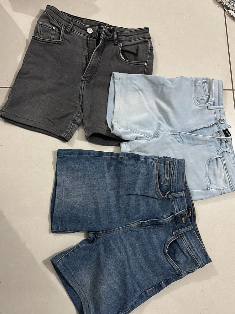 Denim Shorts Bundle-3