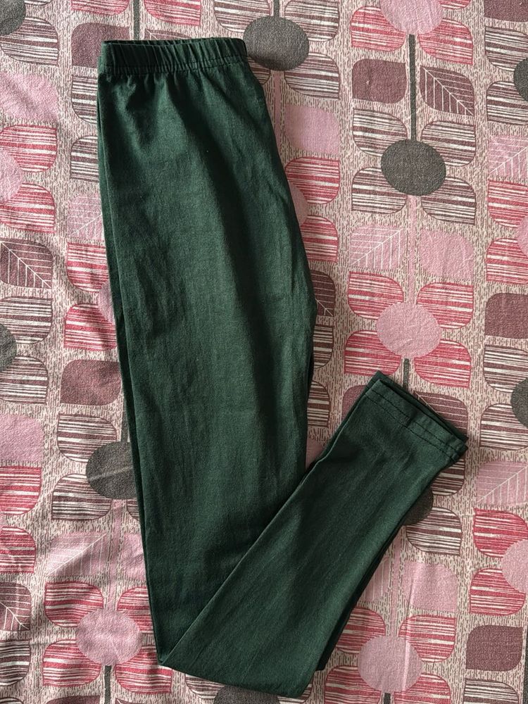Dark Green Leggings