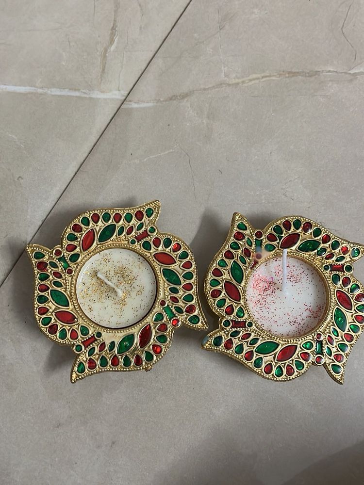 Decorative Tealight Holders Set