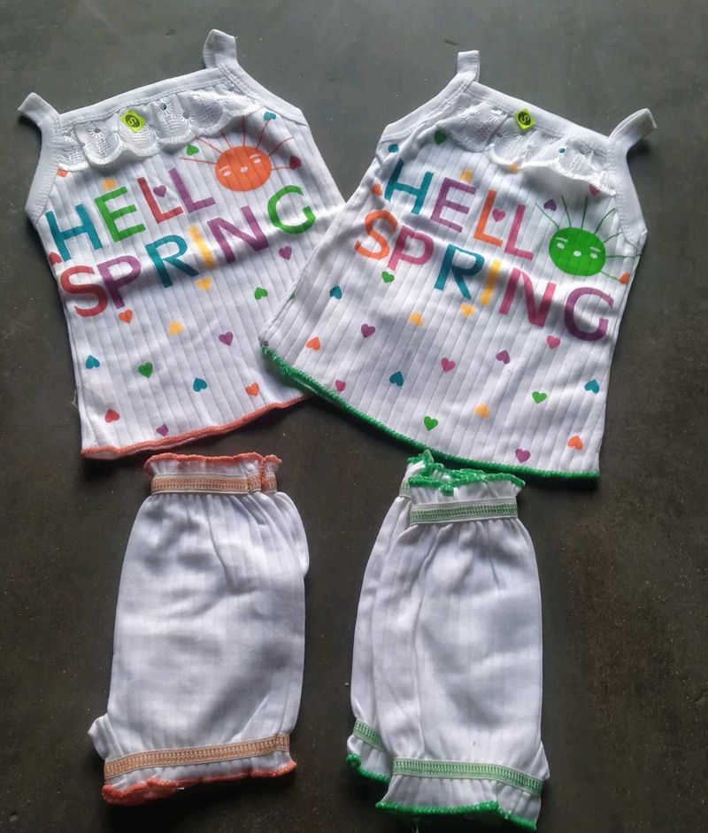 Combo Set Girls Dress