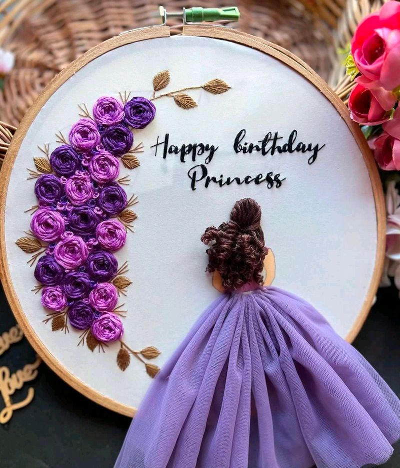 Birthday Embroidery