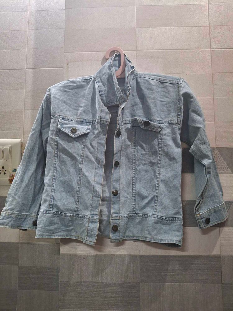 Light Wash Denim Jacket for 260 fix price