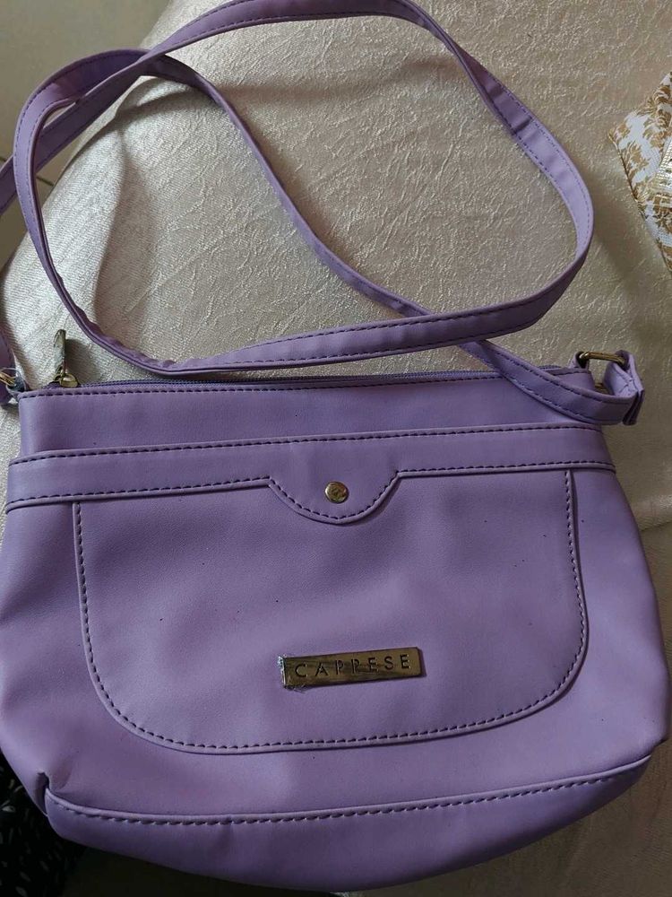 Caprese Lavender Crossbody Bag