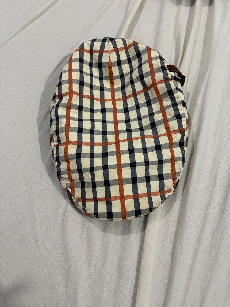Daks Classic Plaid Flat Cap