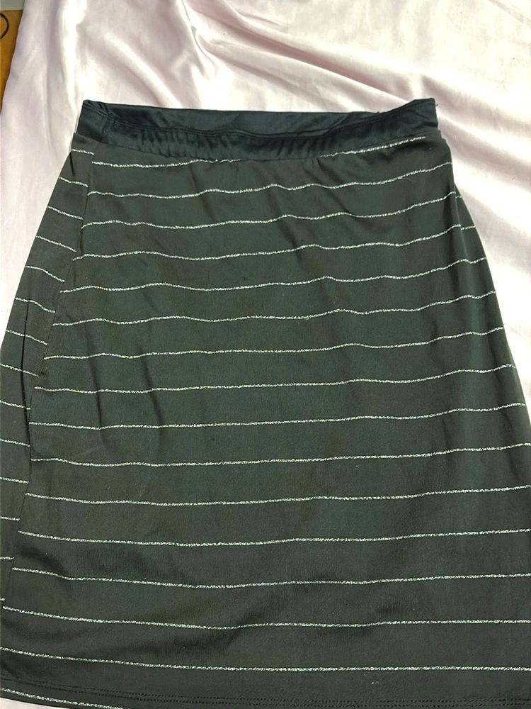 Striped Mini Skirt