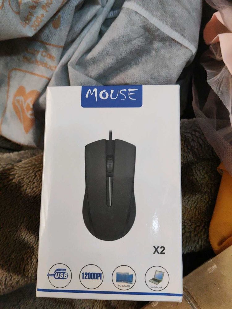 High Precision USB wired mouse new with ta