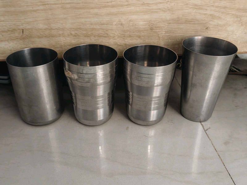 Stainless Steel Glasses