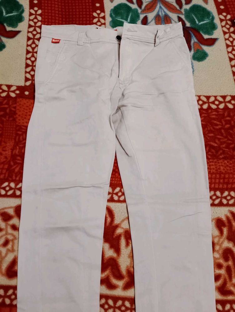 Men's Casual Beige Pants