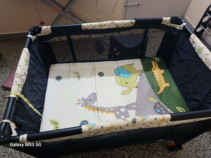 Convertible Bedside Portable Baby Cot