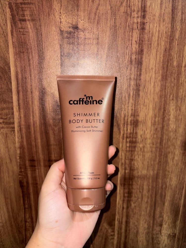 MCaffeine Shimmer Body Butter with Cocoa Butte