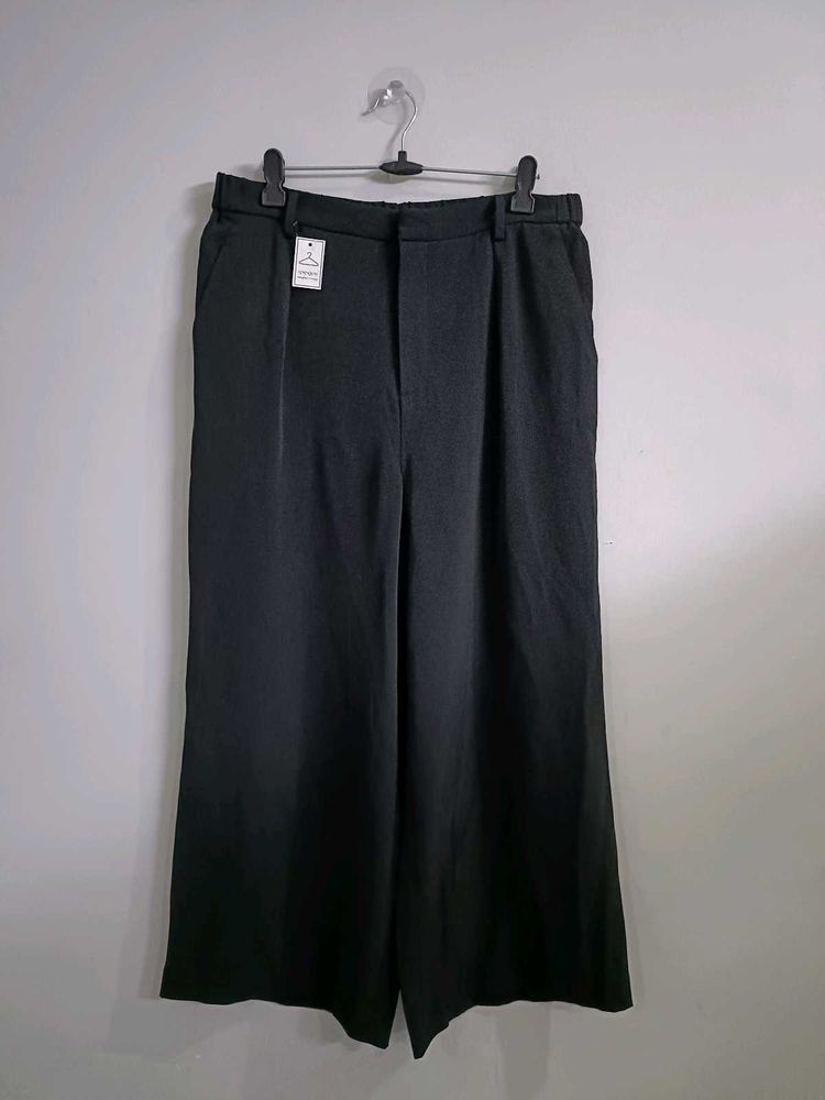 Classic Black Trousers | korean pant palazzo