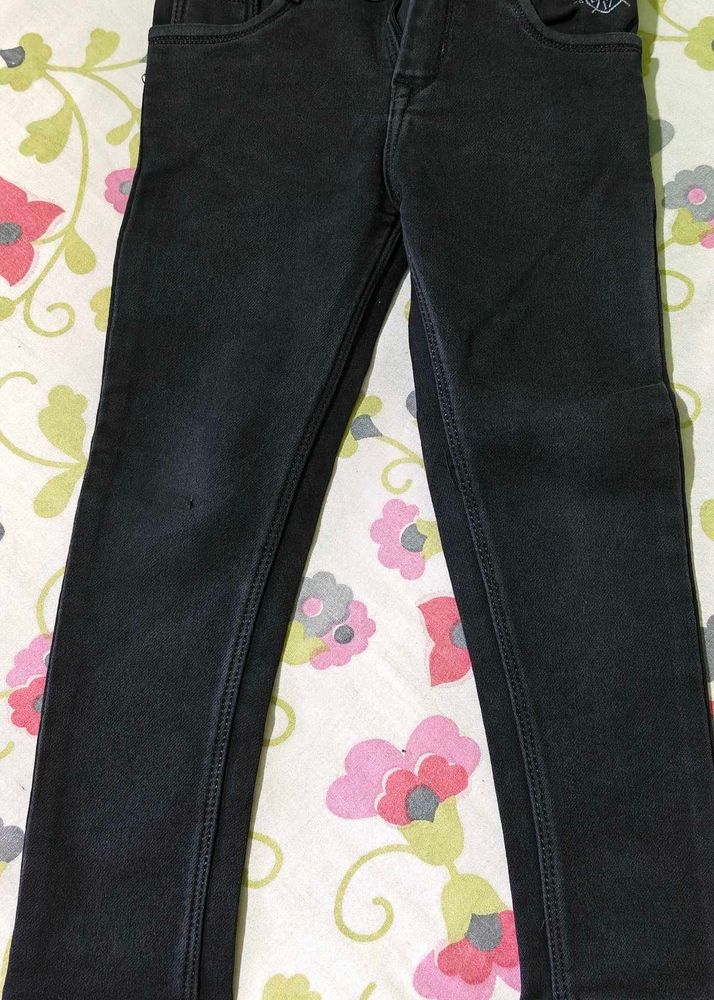 Classic Black Denim Jeans