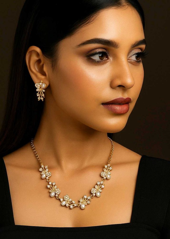 Pearl Necklace Set1 pc