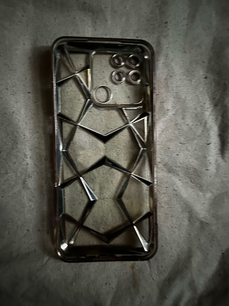 Geometric Clear Phone Case(realme narzo 50 A)