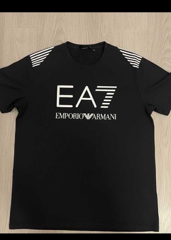 ( Free Delivery 🚚 ) Emporio Armani EA7 Black T-Sh