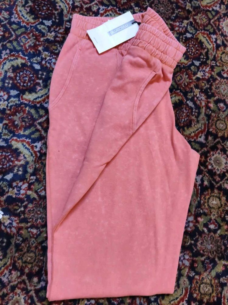 MADAMME Pink Jogger Pants