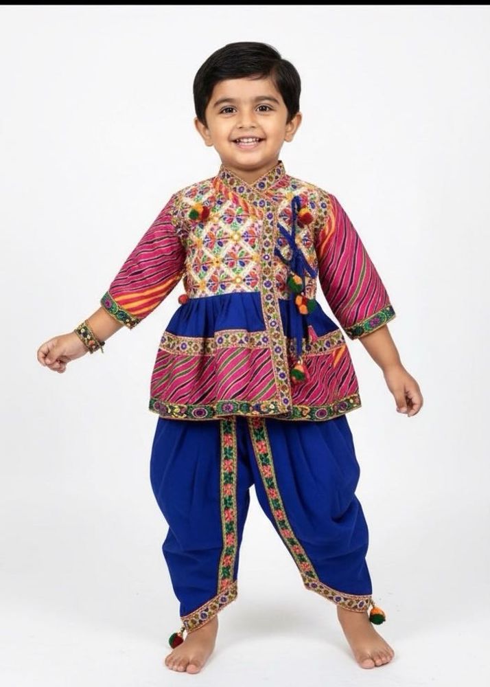 Navratri Ethnic boys Gujarati cloth