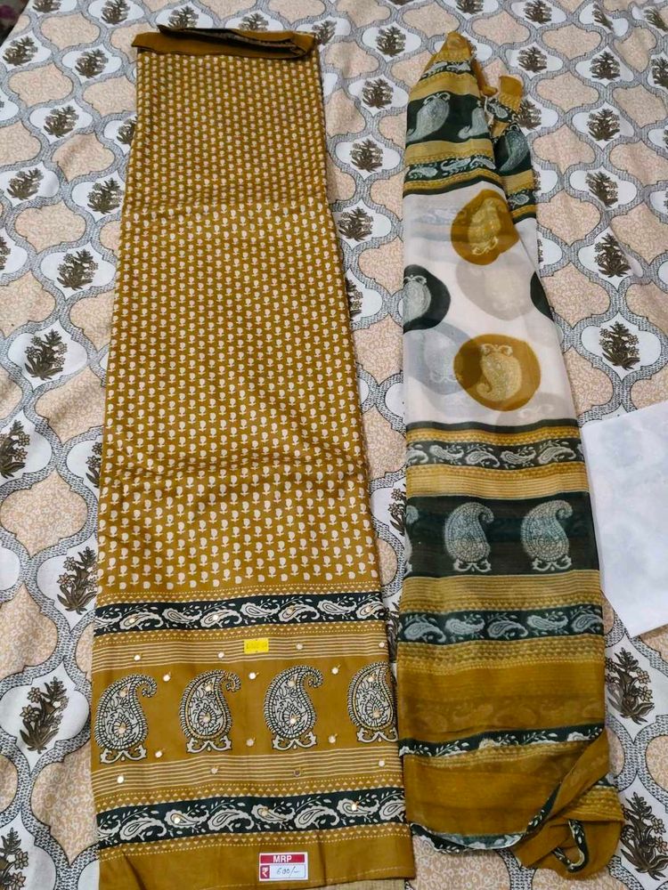 vibrant mustered suit fabric