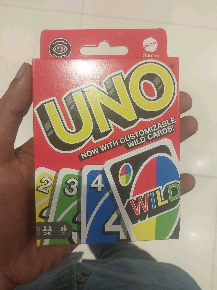 UNO Card Mattel Original Game