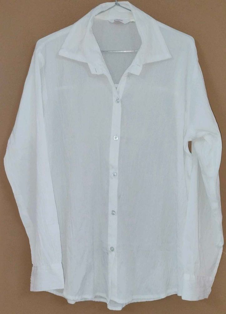 Oversized White Shirt