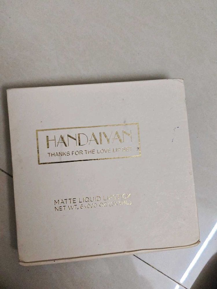Handaiyan Matte Liquid Lipstick 6-Piece Set
