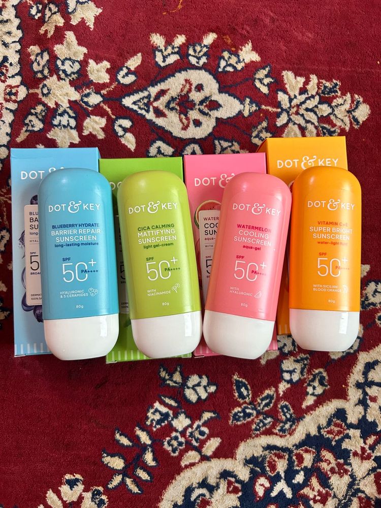 DOT &amp; KEY Sunscreen Lot 4