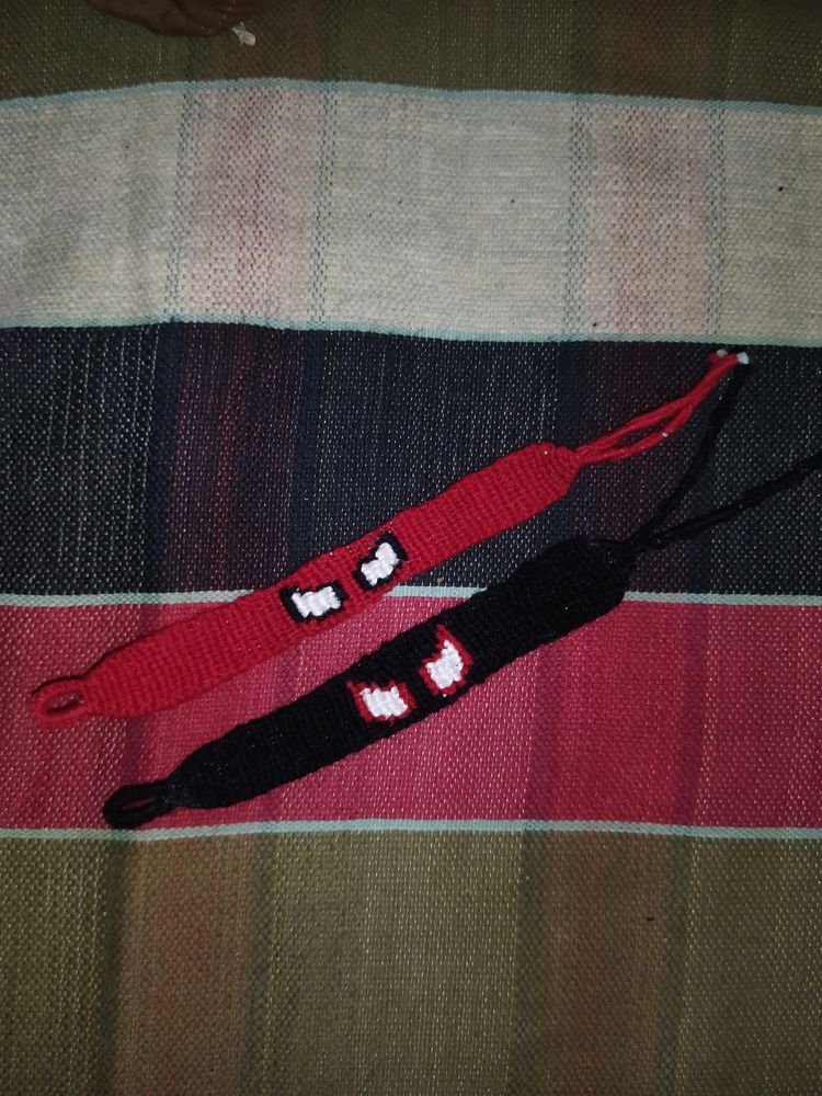Handmade Spiderman, Deadpool &amp; Gwen Stacy bracelet