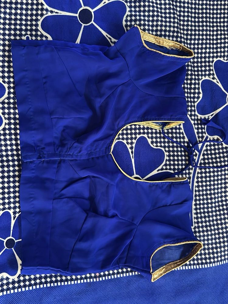 Elegant Blue Blouse