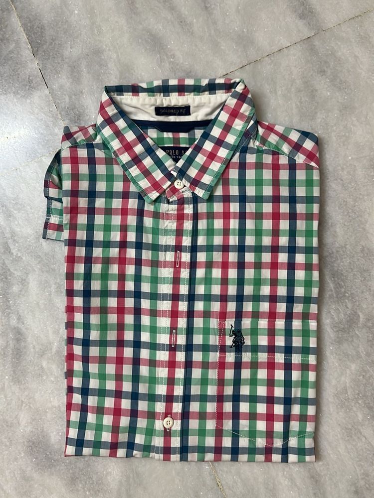 US POLO checks Shirt And Allensolly