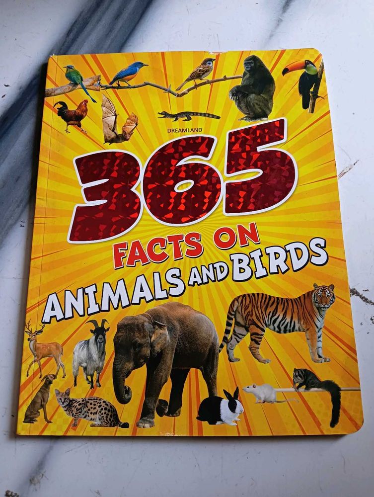 365 Facts on Animals and Birds Book