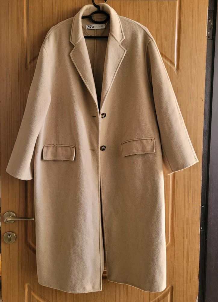 Zara Beige Long Coat