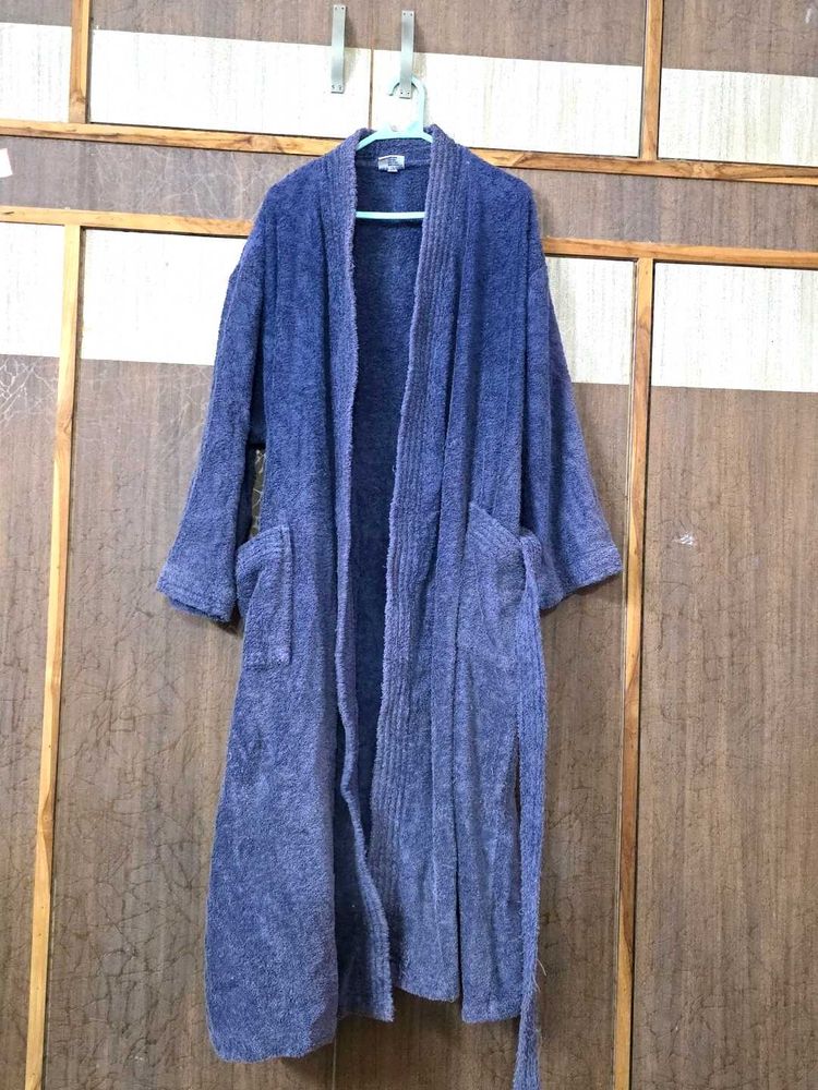 Cozy Blue Robe for Lounging