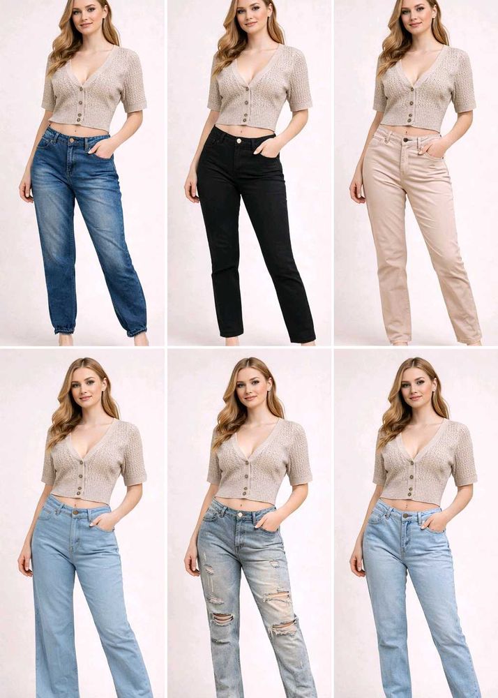 6 Stylish Jeans Assortment
