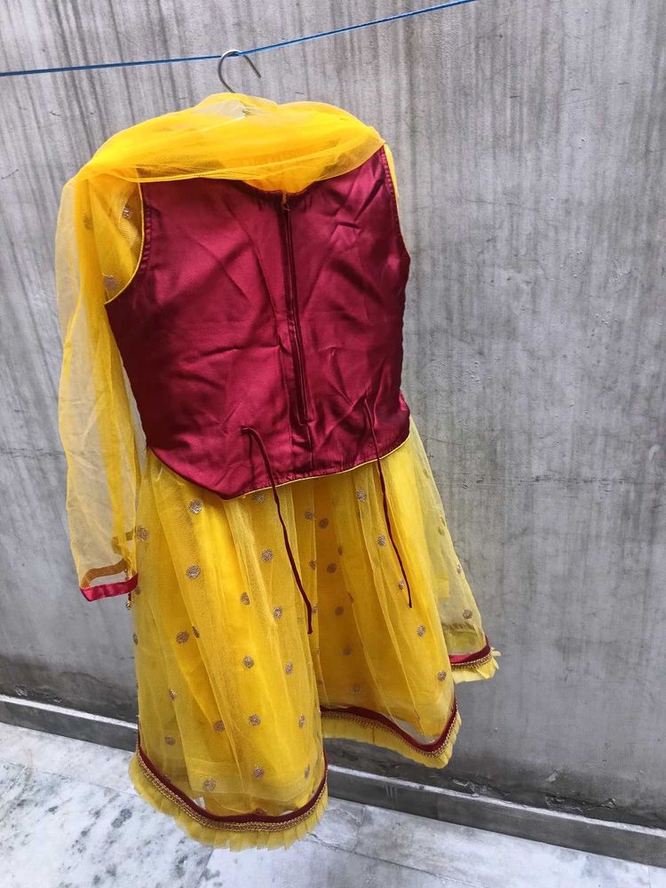 Girls4 piece Ethnic Dress