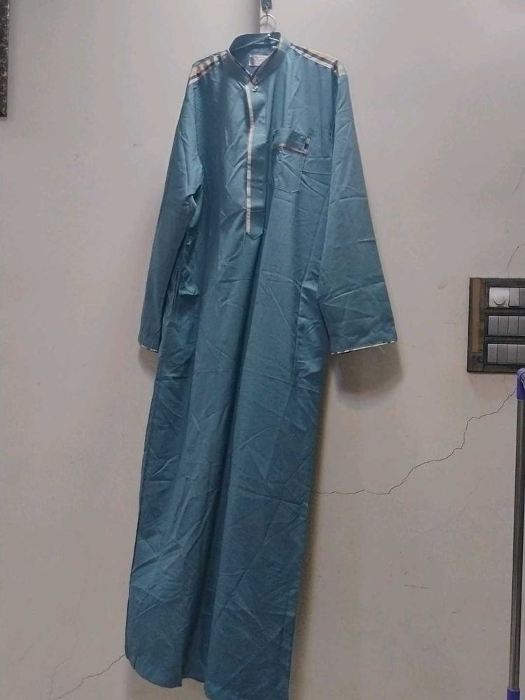 Men's Blue Thobe imported jhubba