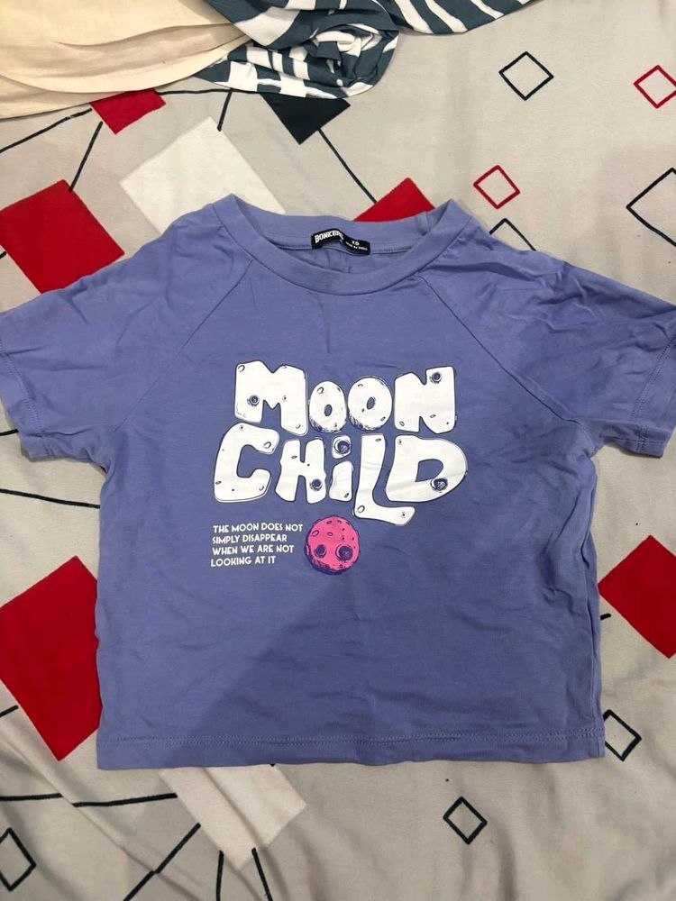 original bonkers CuteMoon Child Graphic Tee