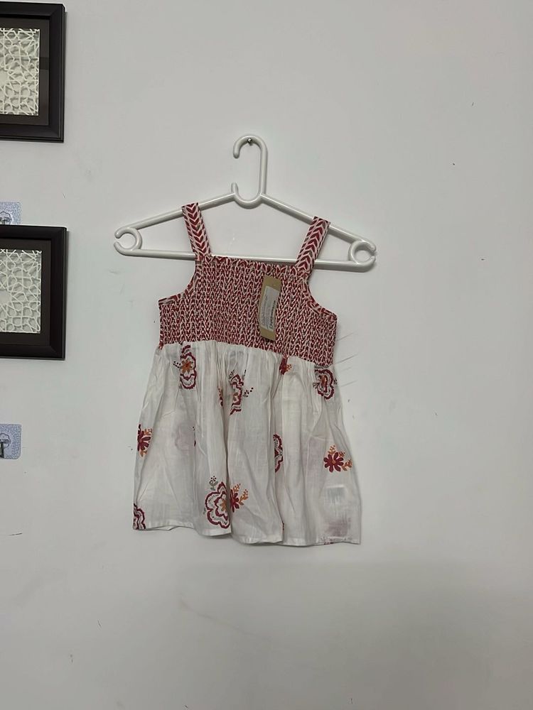 Boho Smocked Floral Top