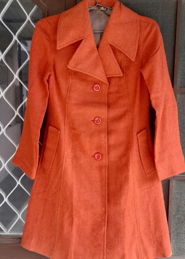 Women Wollen Long Coat