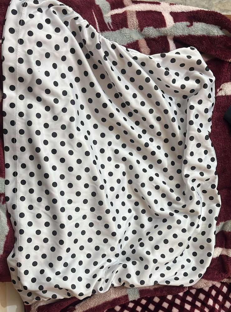 Chic Polka Dot Tube Top