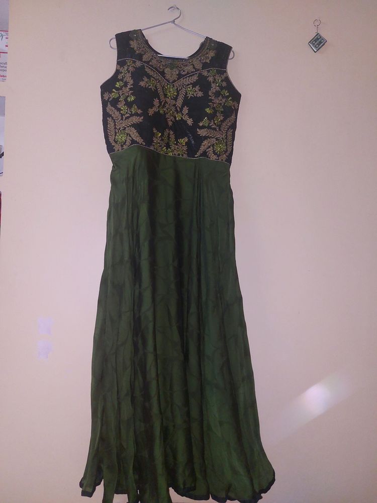 Green Frock Gown