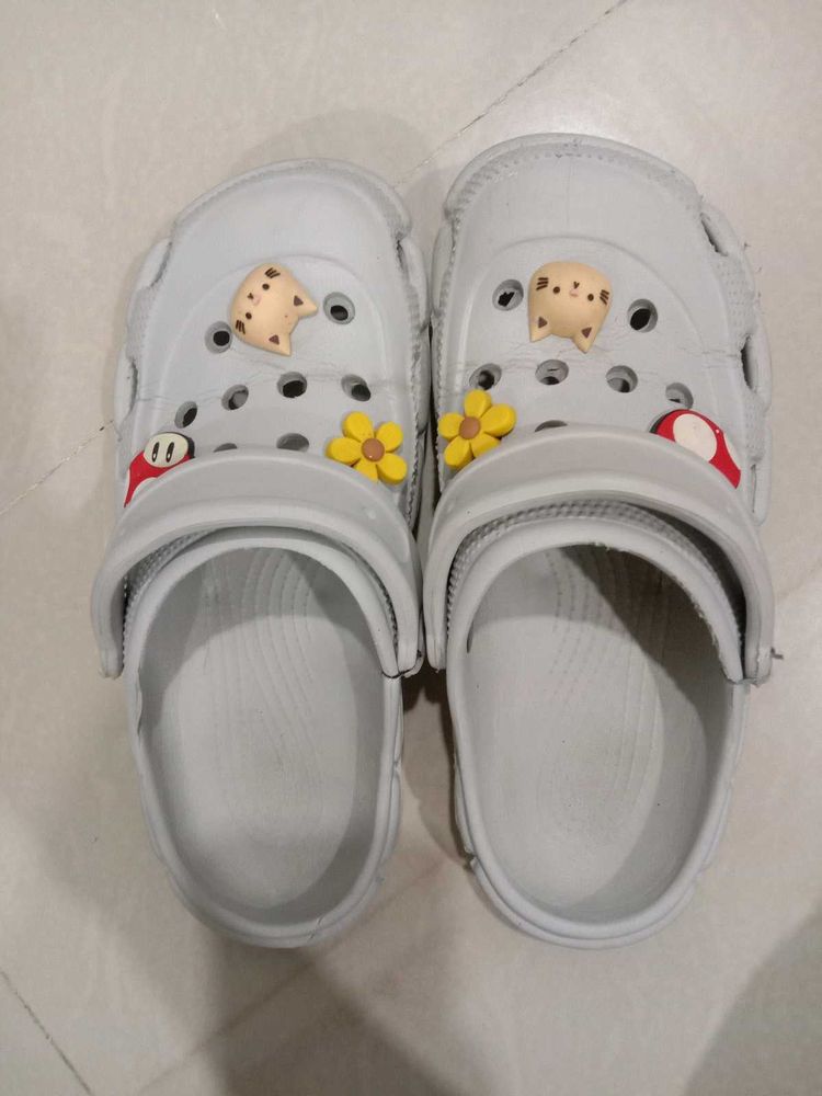 Cute Clogs with Charms