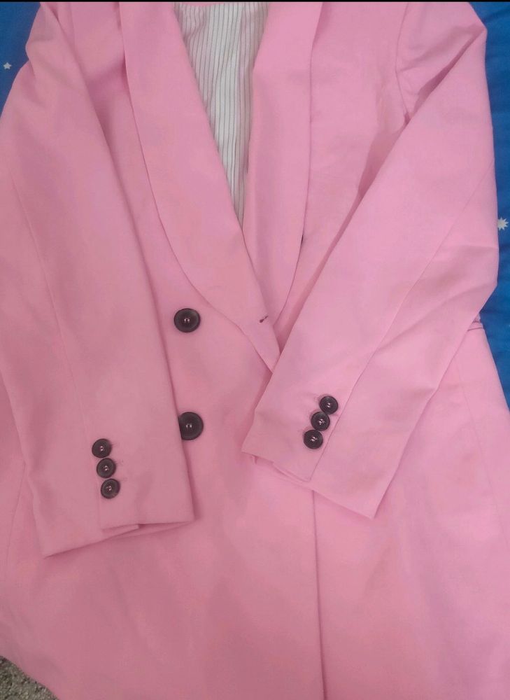 Pink Blazer - Stylish &amp; Chic