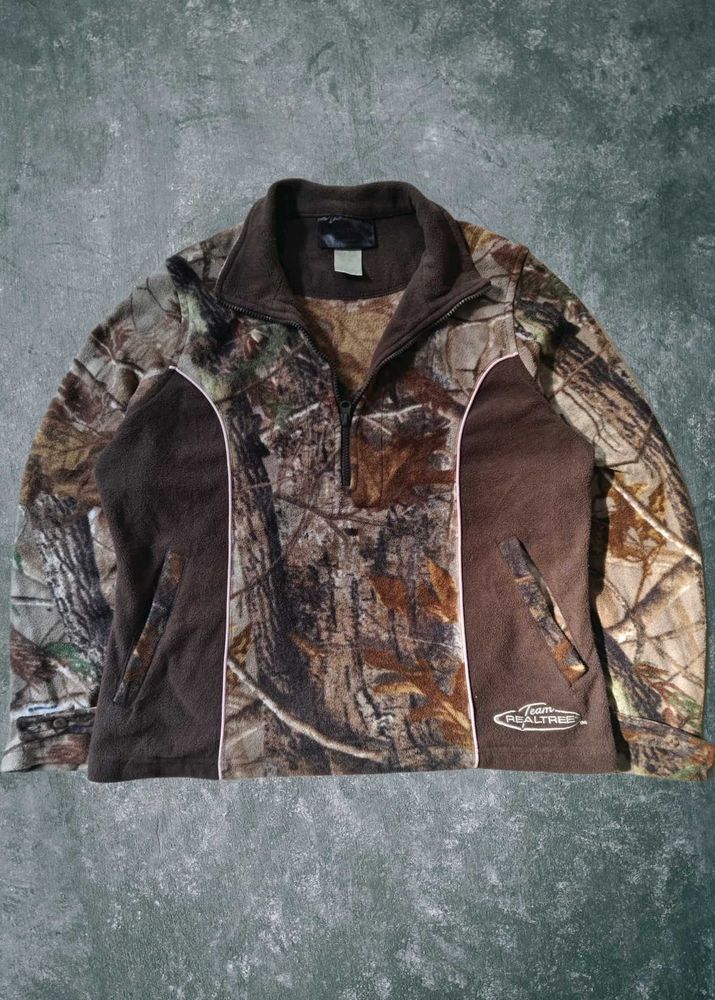 Realtree 2000s Camo Fleece Pullover