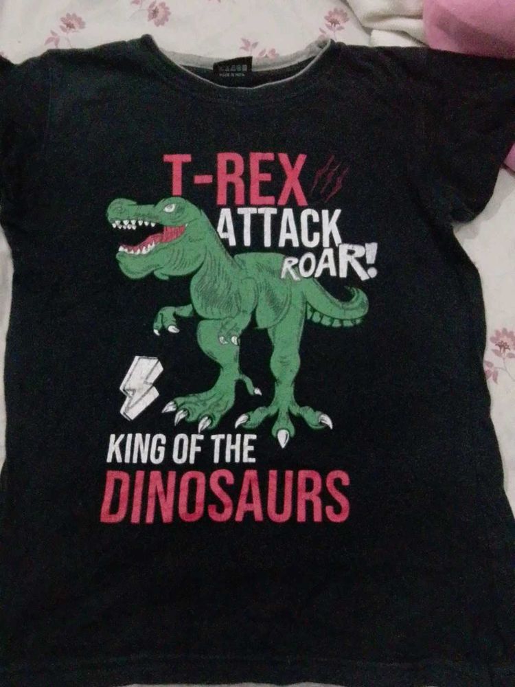 Cool T-Rex Dinosaur T-Shirt set