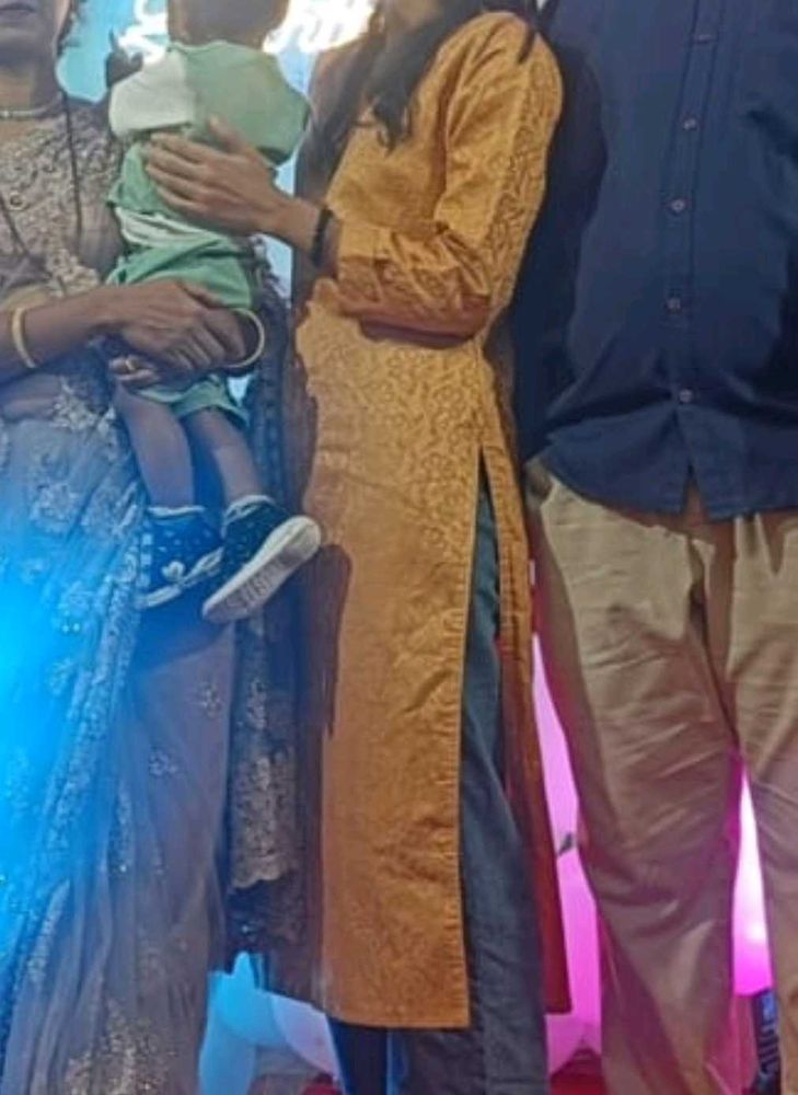 Elegant Brocade Kurta