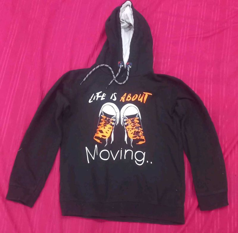 Graphic Print Hoodie