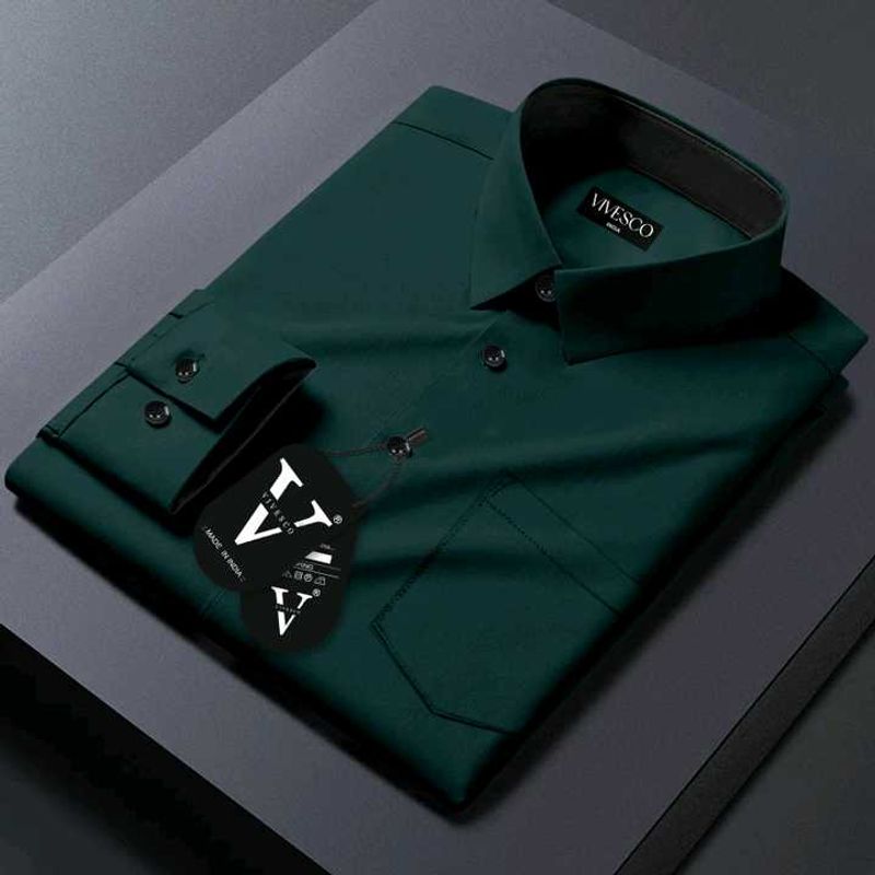 Premium Dark Teal Formal Shirt for Men | Full Slee