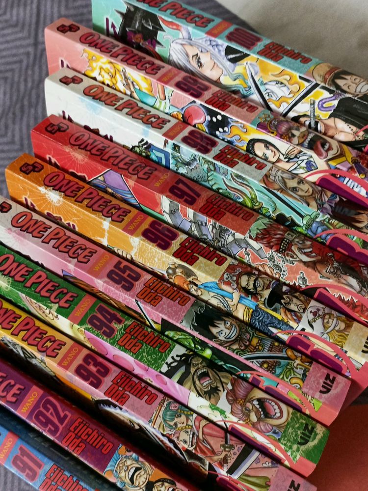 Original One Piece Mangas (Volume 91 to 100)